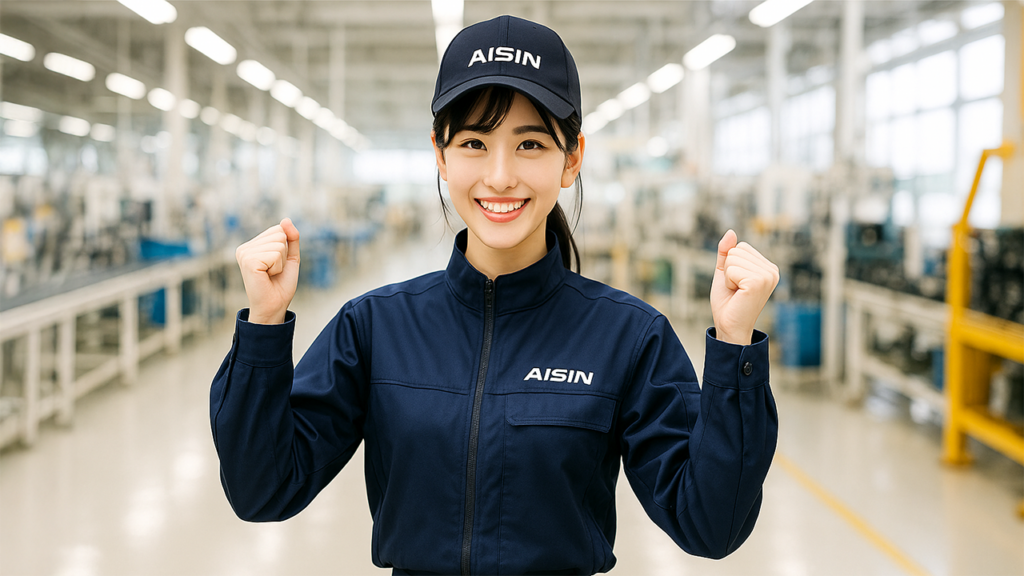 アイシン期間工の女性