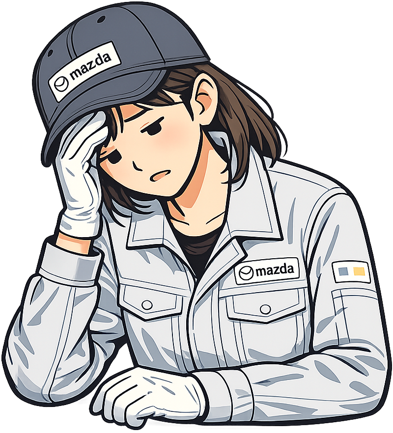 疲れ切っている期間工