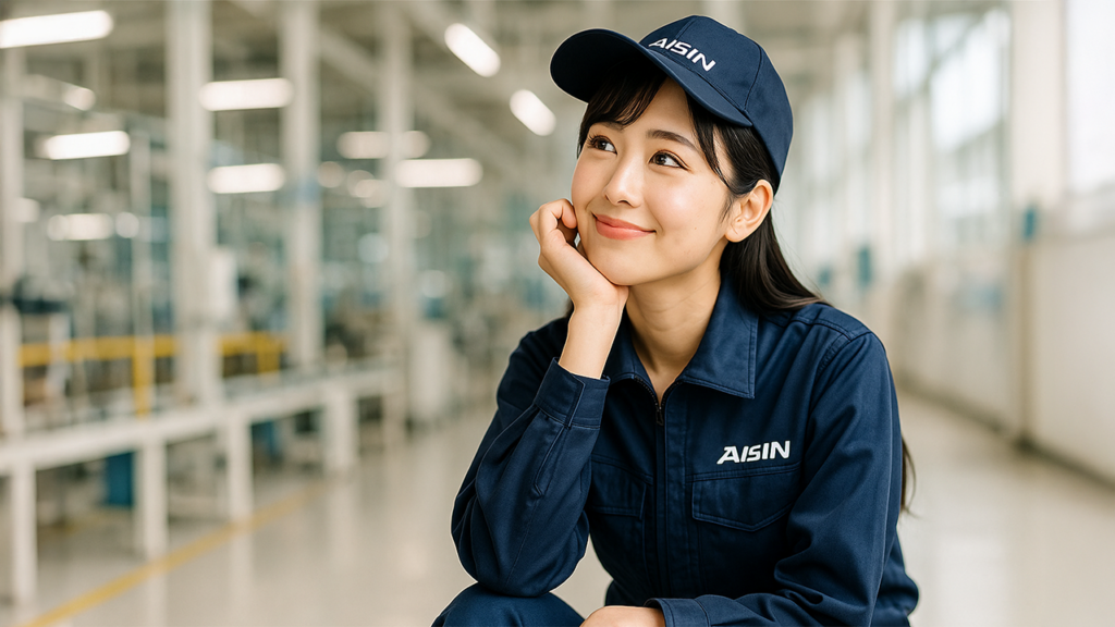 アイシン期間工の女性