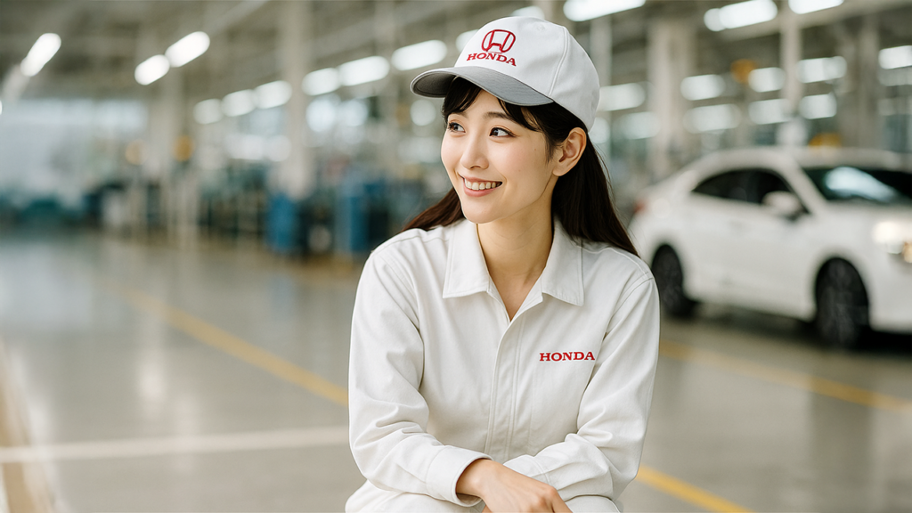 ホンダ期間工の女性