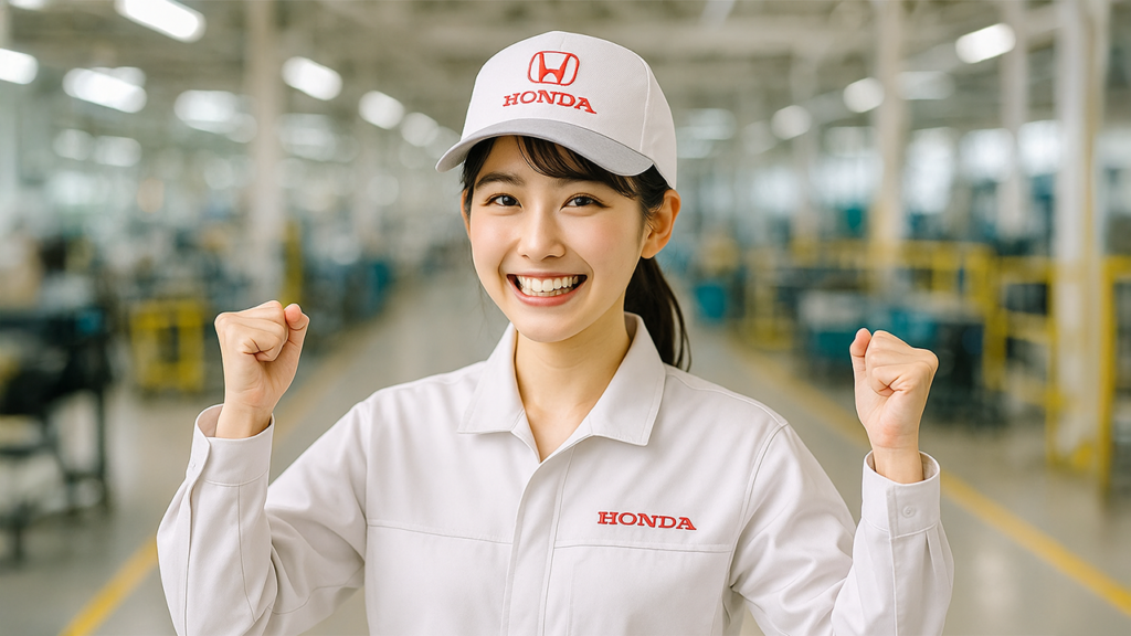 ホンダ期間工の女性
