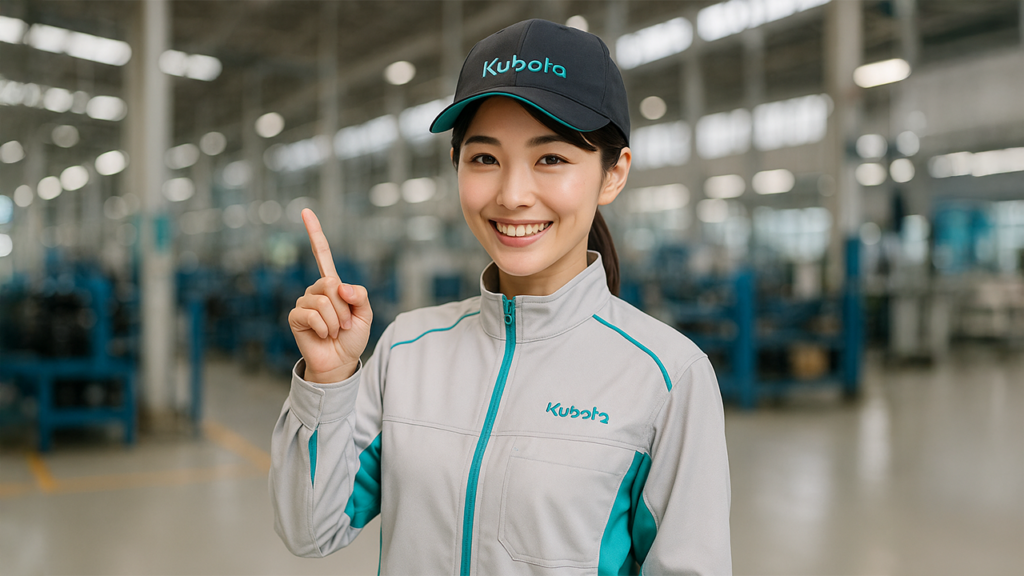 クボタ期間工の女性