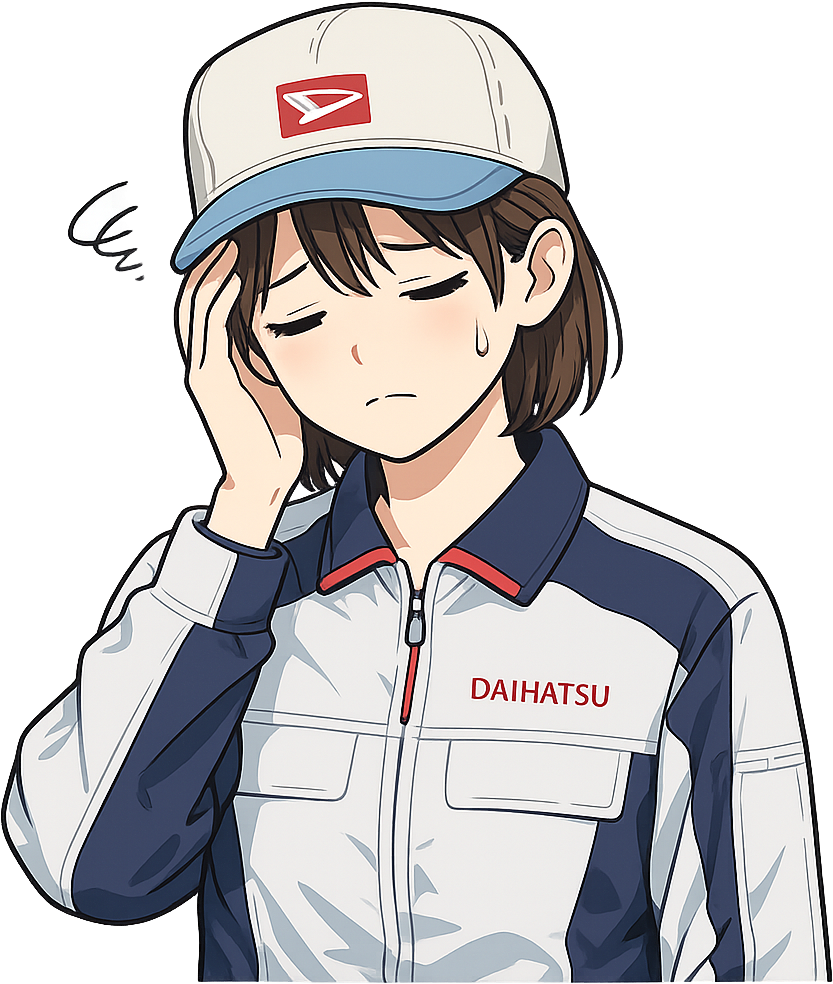 疲弊しているダイハツ期間工