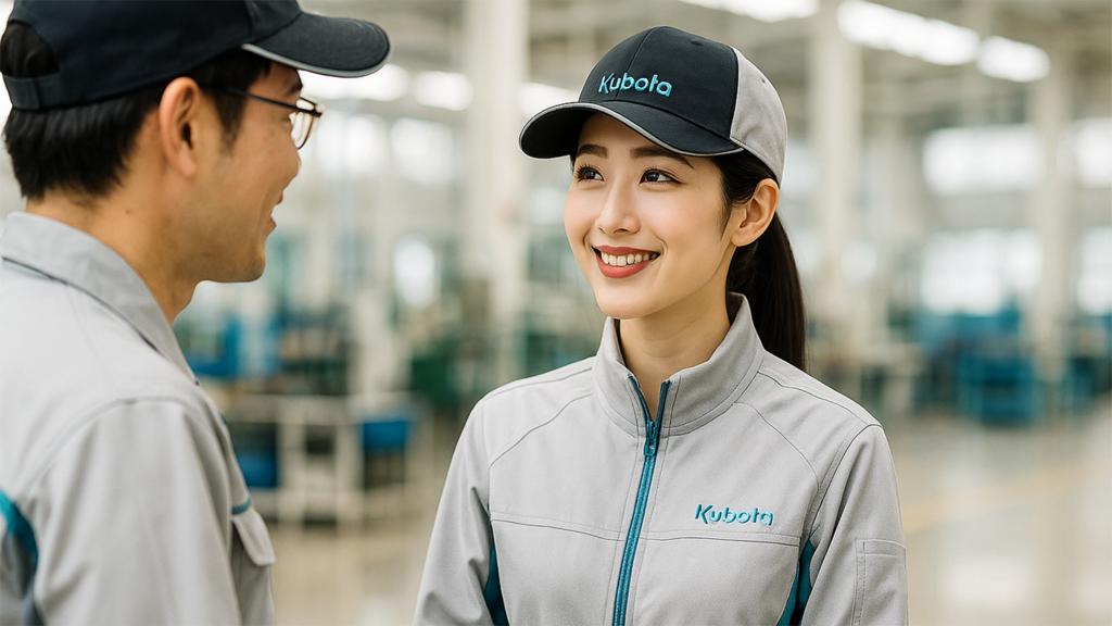 クボタ期間工の女性