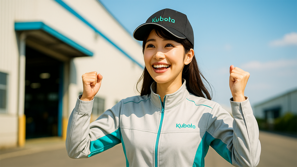 クボタ期間工の女性