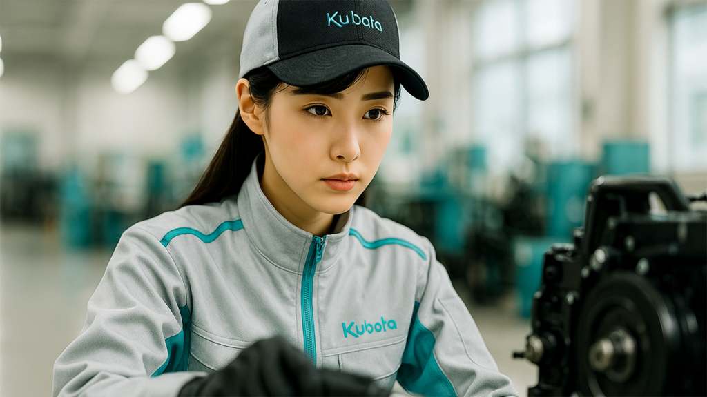 クボタ期間工の女性