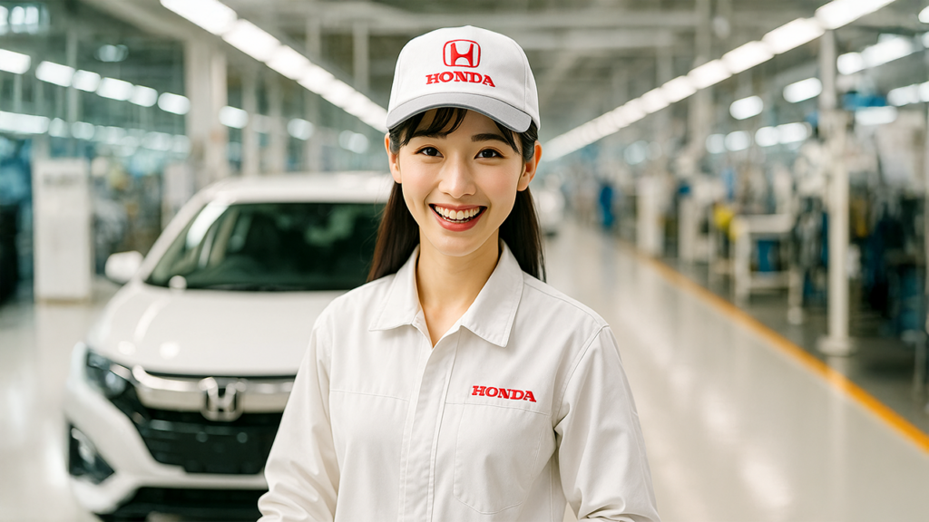 ホンダ期間工の女性