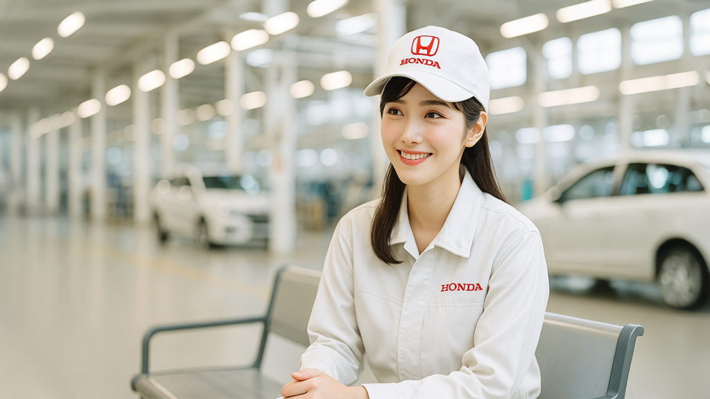 ホンダ期間工の女性