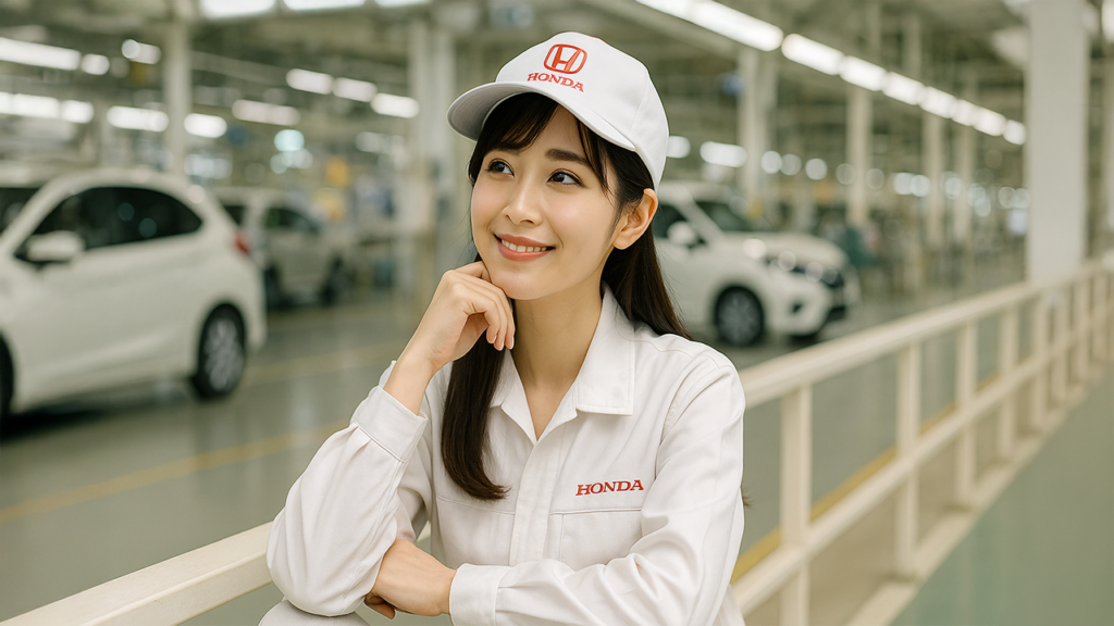 ホンダ期間工の女性