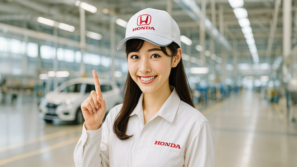 ホンダ期間工の女性