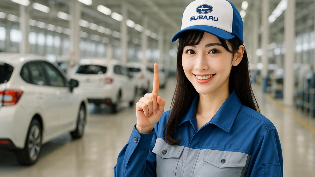 スバル期間工の女性