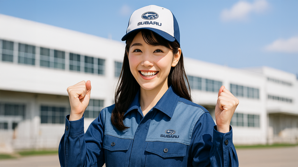 スバル期間工の女性