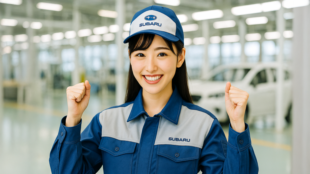 スバル期間工の女性