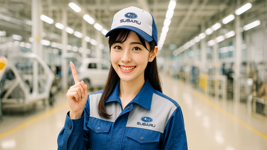 スバル期間工の女性