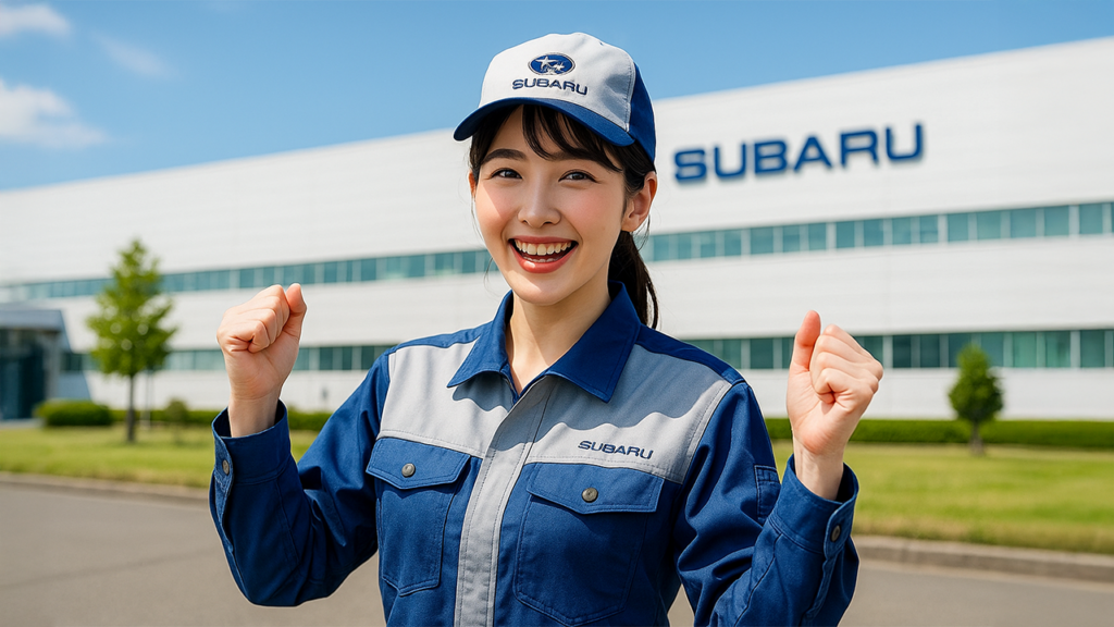 スバル期間工の女性