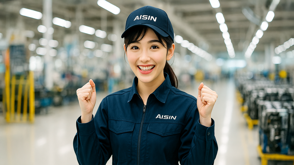 アイシン期間工の女性