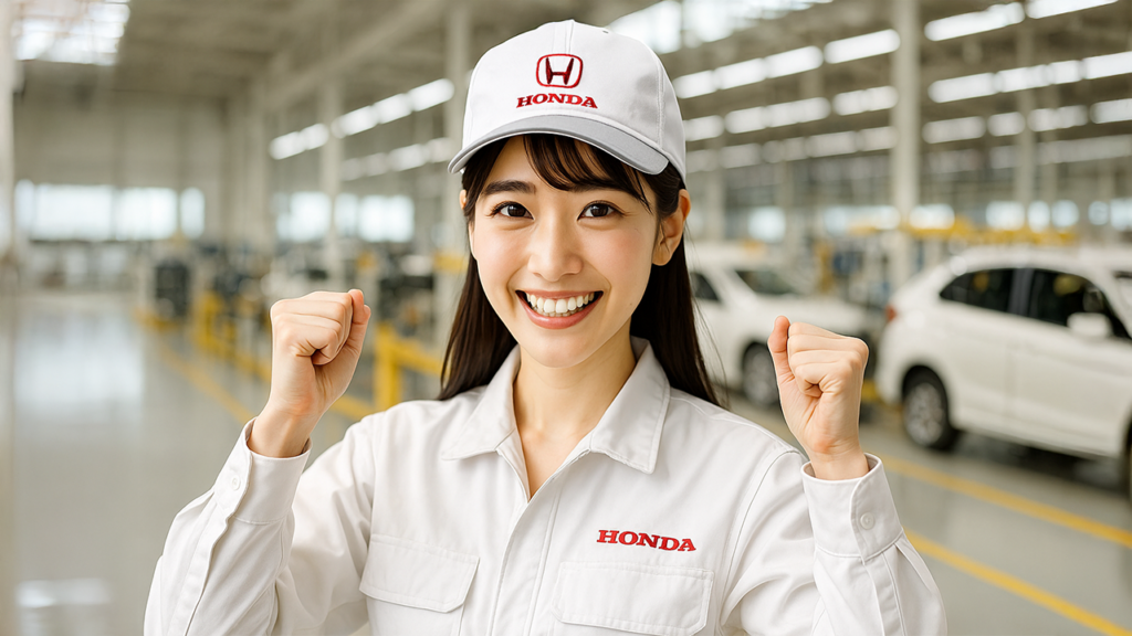 ホンダ期間工の女性