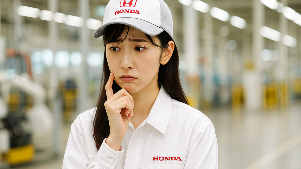 ホンダ期間工の女性