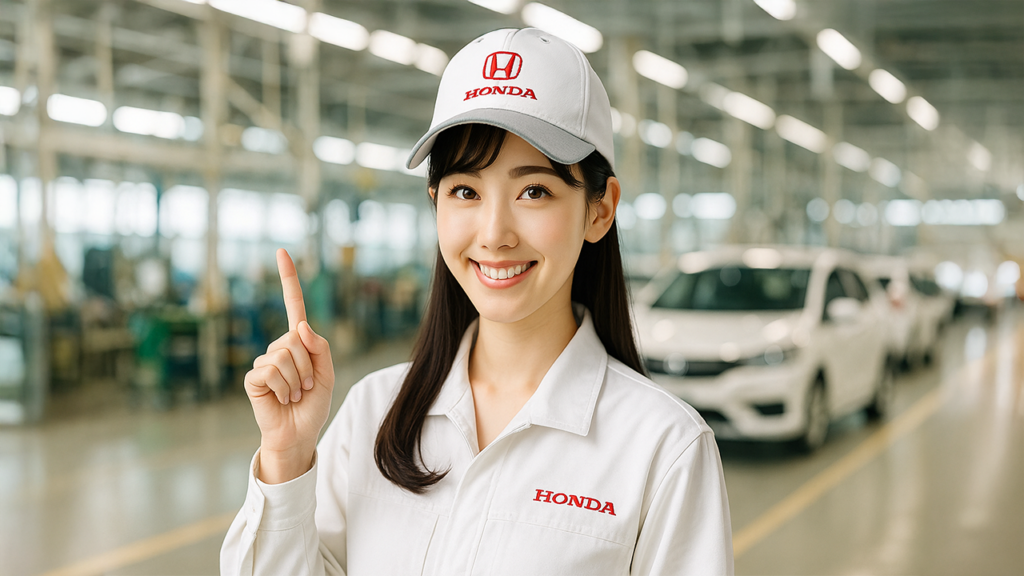 ホンダ期間工の女性