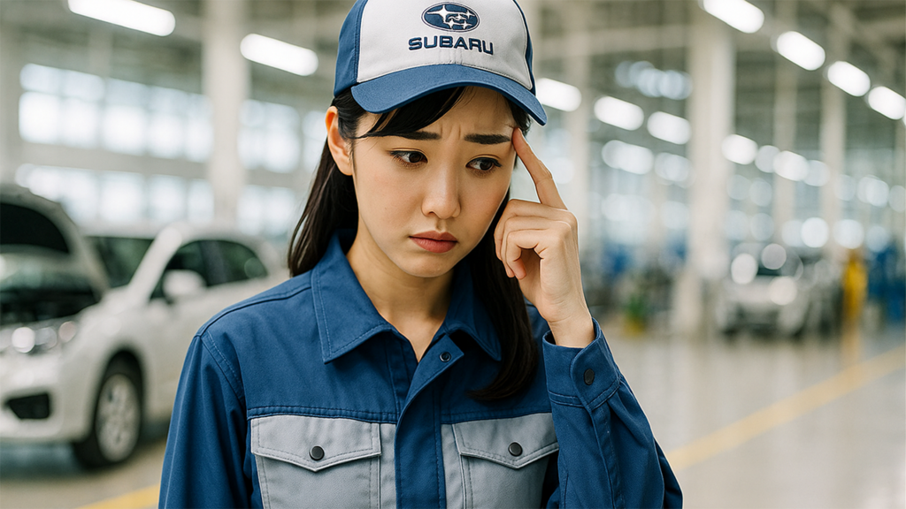 スバル期間工の女性