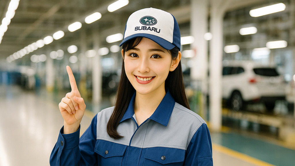 スバル期間工の女性