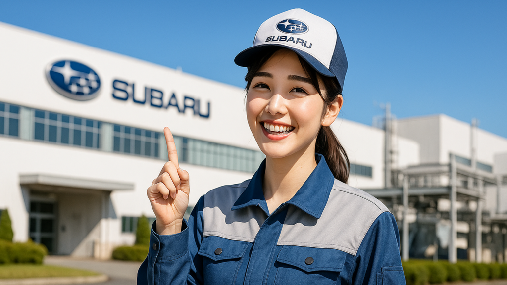 スバル期間工の女性