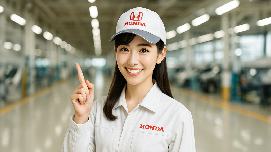 ホンダ期間工の女性