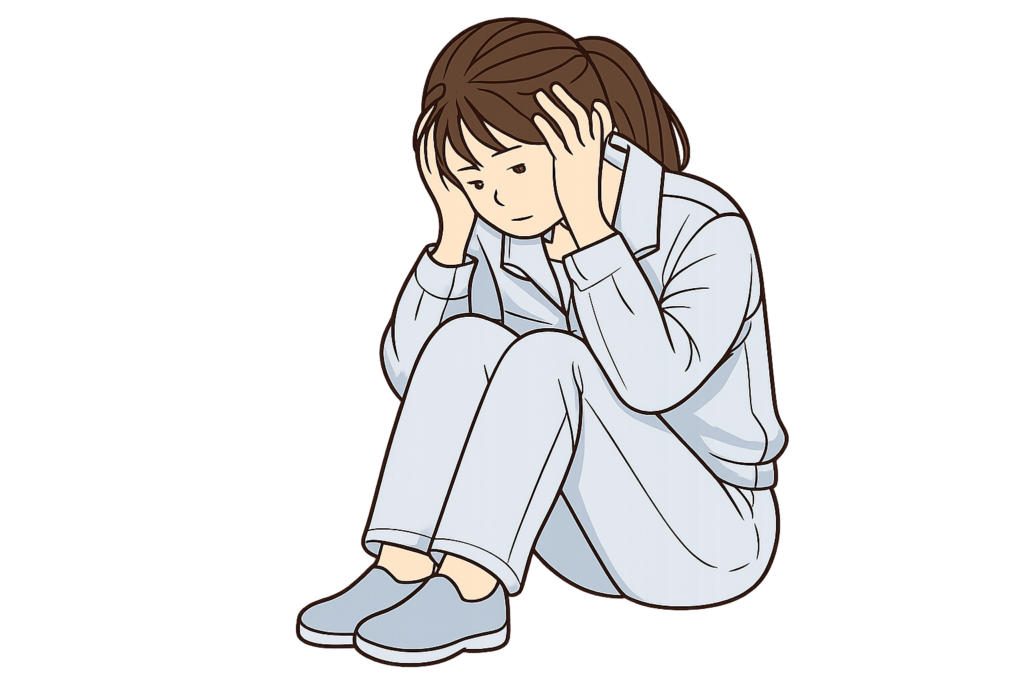 心身の不調を感じている人