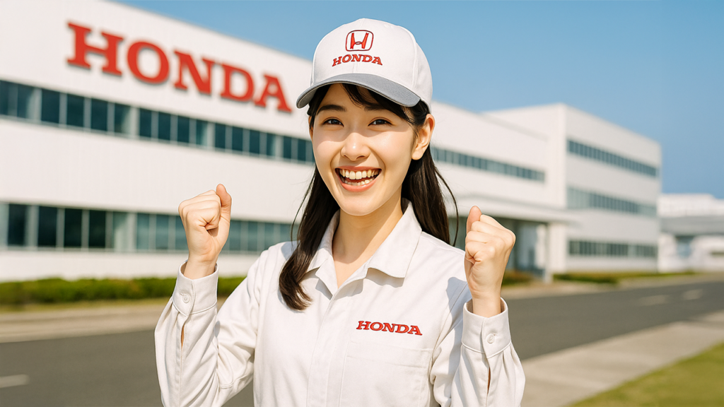 ホンダ期間工の女性