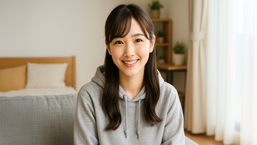 寮住まいの女性