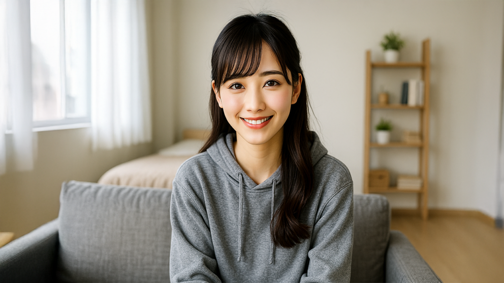 寮住まいの女性