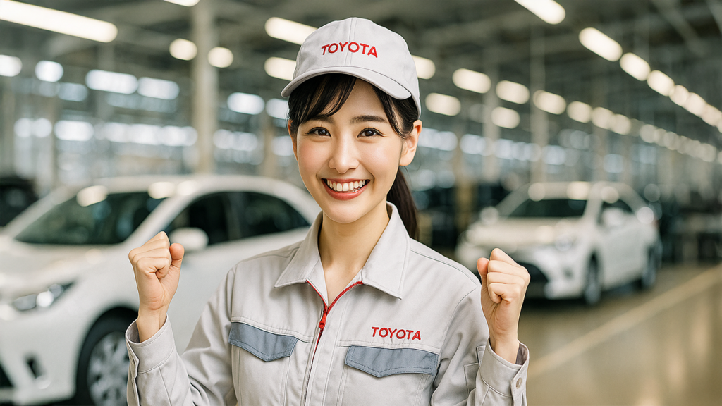 トヨタ期間工の女性