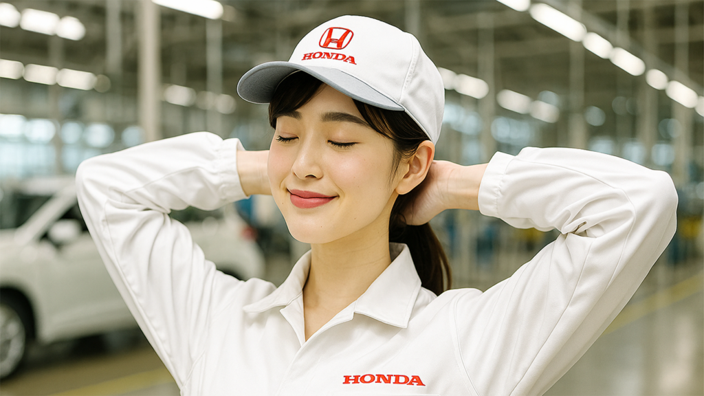ホンダ期間工の女性
