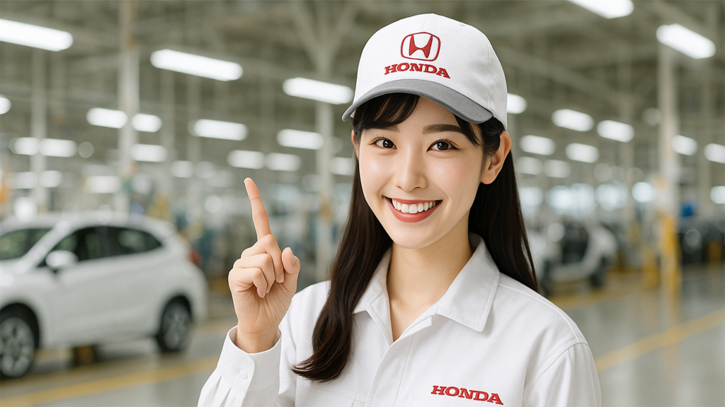 ホンダ期間工の女性