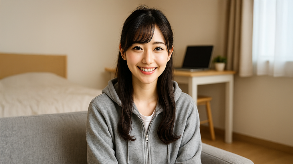 寮住まいの女性