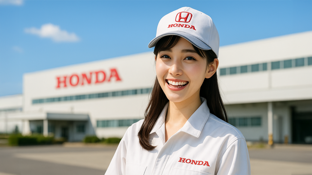 ホンダ期間工の女性