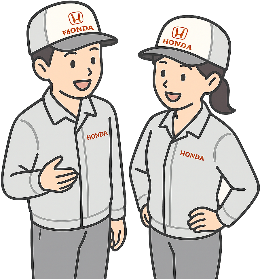 ホンダ期間工の男女