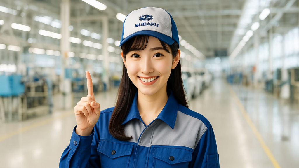 スバル期間工の女性