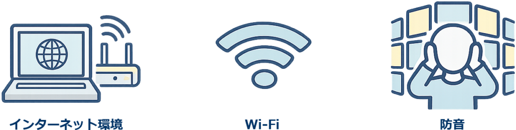 ネット環境と防音
