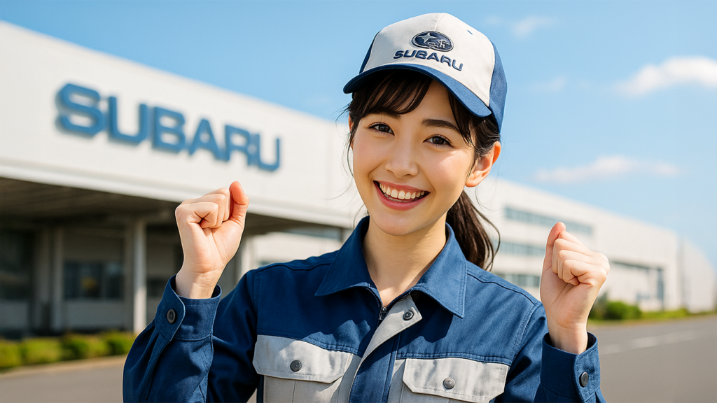 スバル期間工の女性