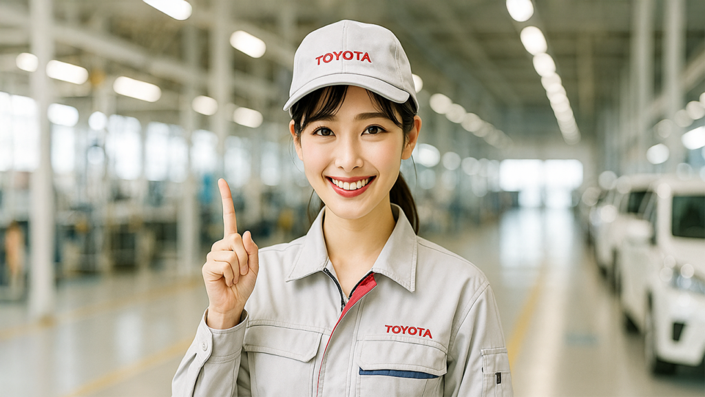 トヨタ期間工の女性