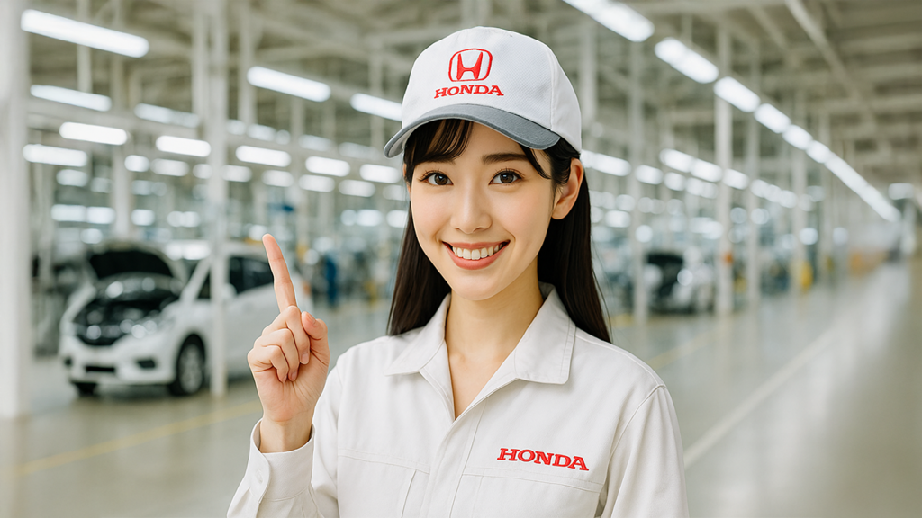 ホンダ期間工の女性