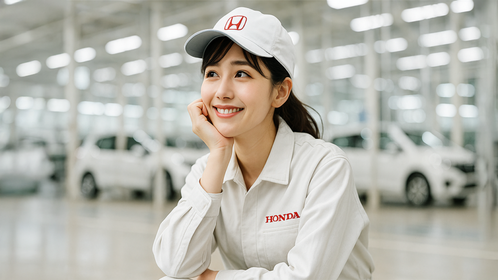 ホンダ期間工の女性