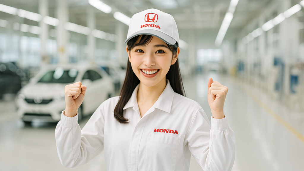 ホンダ期間工の女性