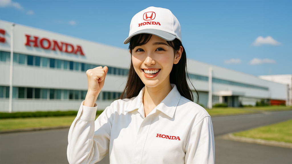 ホンダ期間工の女性
