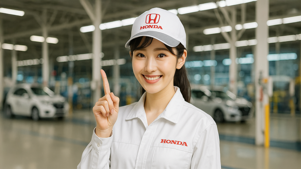 ホンダ期間工の女性