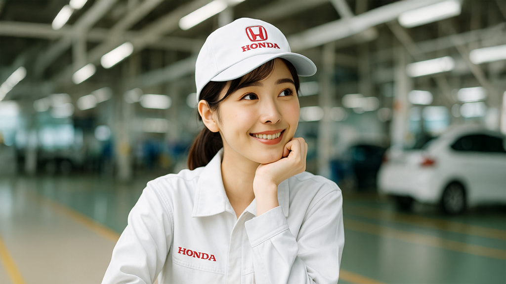 ホンダ期間工の女性