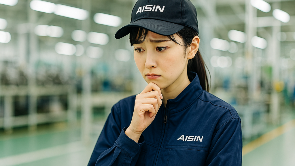 アイシン期間工の女性