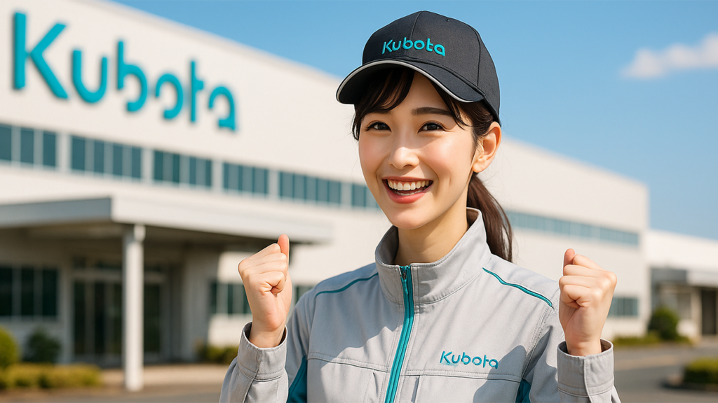 クボタ期間工の女性