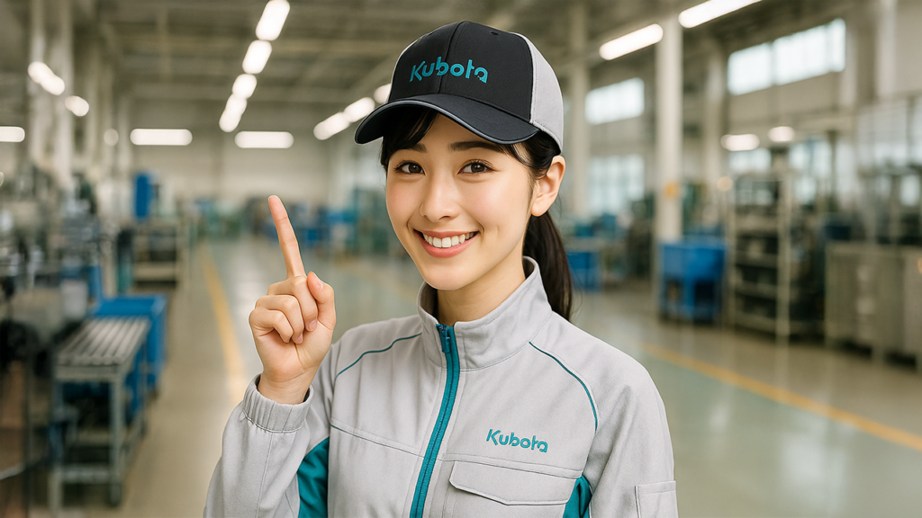 クボタ期間工の女性